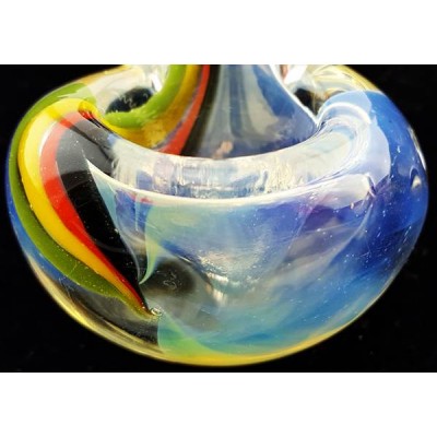 HAND PIPE RASTA SPOON PIPE  GP393 1CT